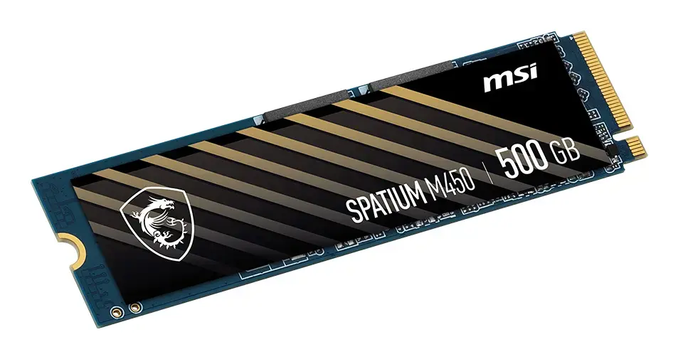 MSI Spatium M450 500 ГБ M.2 NVMe SSD Photo 2