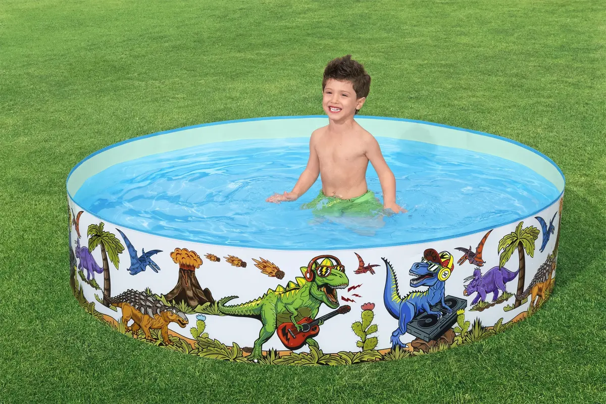 Каркасный бассейн Bestway Dinosaur Fill 'N Fun 1,83 м Photo 5