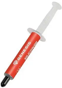 GENESIS Silicon 900 4g Thermal grease grey maximum operating temperature 250 °C with applicator and wet cleaning wipe