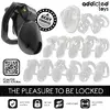 Клетка для целомудрия ADDICTED TOYS LOCKED Mindnight Cell S Photo 7