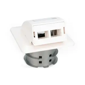 Digitus FTTH fiber optic flush-mounted wall outlet DN-93201 SC/LC adapter 86x30x86mm