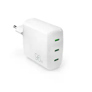 Mobile device charger PURO PUFCMTCUSBCC96WGWHI Universal AC Fast charging Indoor
