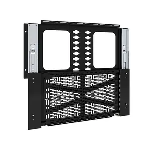 Chief Proximity CSSLP15X10 Component Storage Slide-Lock Panel for AV Systems in Black for Wall Mounting