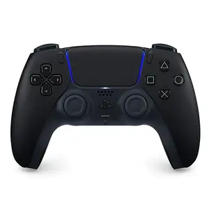 Sony DualSense V2 bezvadu un vadu spēļu kontrolieris melnā krāsā priekš PlayStation 5, PC, Android, MAC un iOS ar USB Type-C un iebūvētu akumulatoru
