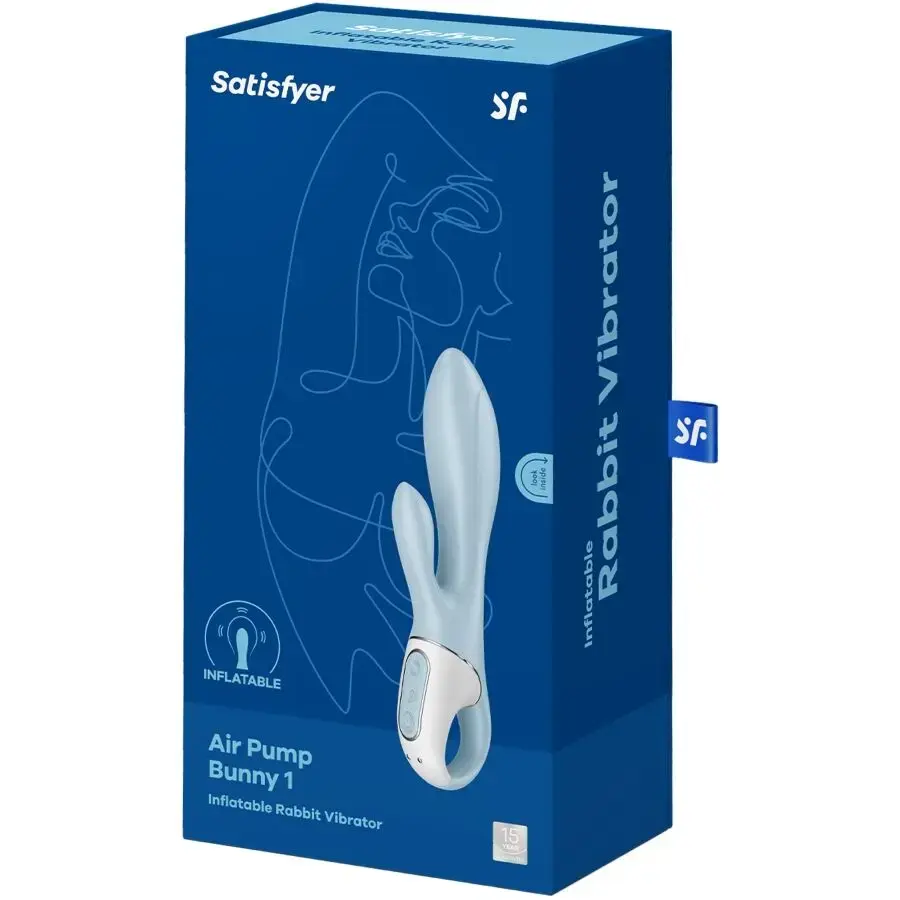 Вибратор Satisfyer Air Pump Bunny 1 Photo 6