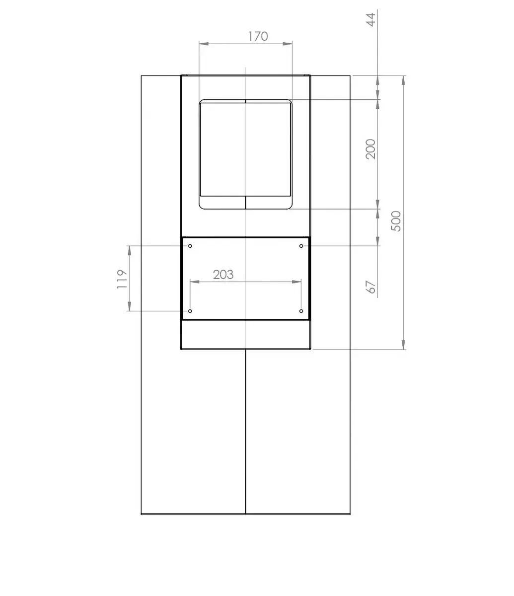 Кухонная вытяжка Ciarko Design Tubus TUBUSBSL Photo 4