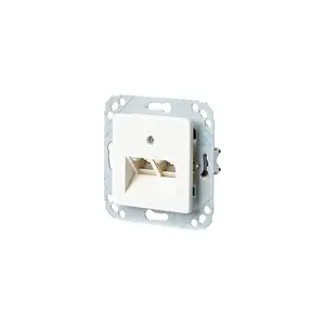 Outlet Box Type C METZ CONNECT 130040112-I White 69.9x69.9x31.1 mm