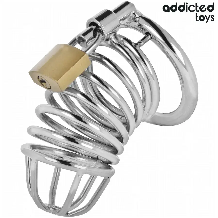 Клетка для пениса ADDICTED TOYS LOCKED Iron Cell 4 см Photo 2