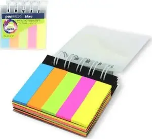 Adhesive Notepad and Index Tabs Penword 940545 — Penword self-adhesive notes and page markers