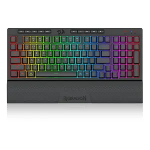 Keyboard REDRAGON K515RGB-PRO USB RF Wireless Bluetooth Black