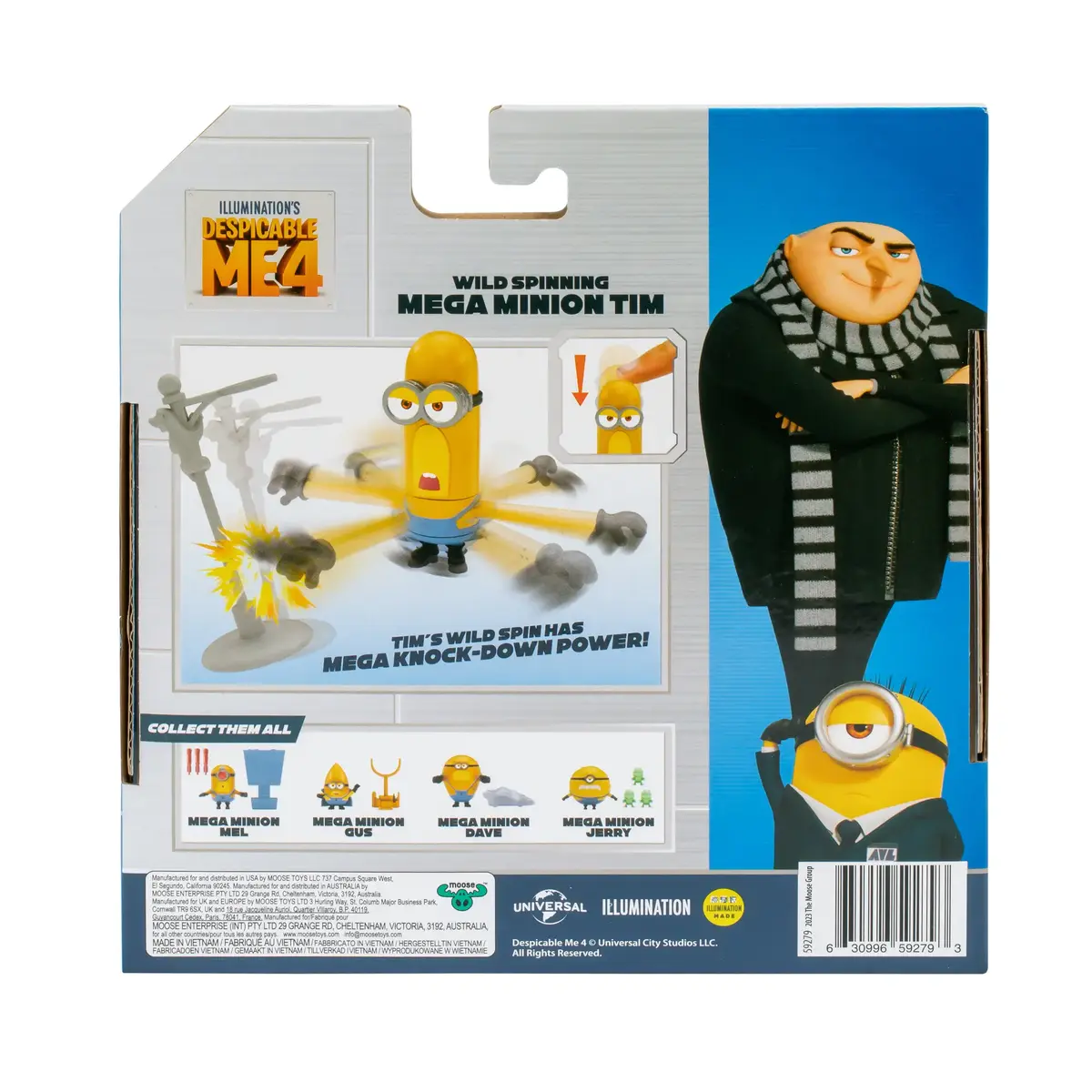 Moose Toys Despicable Me 4 — фигурка Тим Photo 3