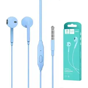 Vega universālās ausis (in-ear), 3,5 mm Jack, zilas, modelis 34346