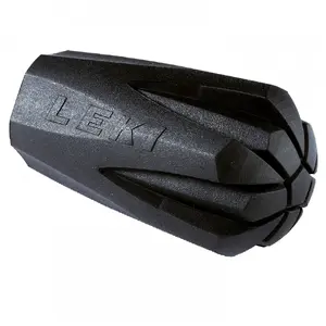 LEKI 882110104 slēpošanas, trekinga un nūjošanas piederums 1 pcs Melns Gumija Pastaigu nūja Uzgalis
