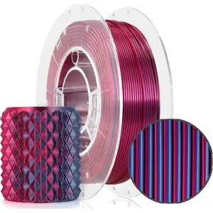 PLA filament ROSA3D Magic Silk 1.75 mm Midnight City, 300 g spool