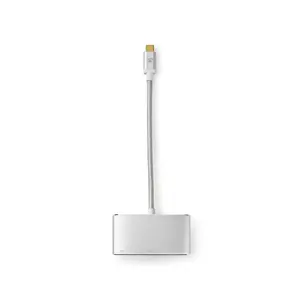 Док-станция для ноутбука Nedis CCTB64760AL02 алюминий 0.2м кабель 5Mbit/s