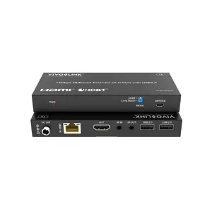 KVM комплект VivoLink VLKVM150 HDBaseT KVM-удлинитель 18 Гбит/с, дальность до 150 м