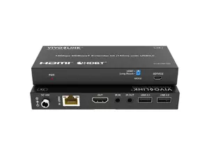 VivoLink VLKVM150 HDBaseT KVM удлинитель 18Gbps 150м с USB 2.0