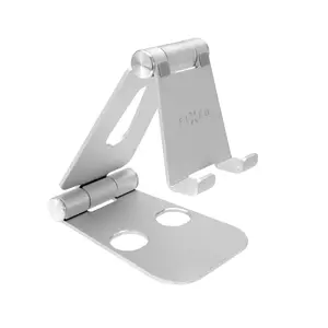 Fixed frame phone holder FIXED FIXFR-PHO-SL slim design lightweight for desks and mounts
