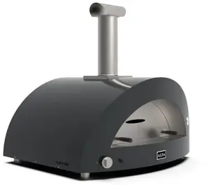 Печь для пиццы Alfa Forni Moderno 5 Pizze Hybrid Slate Grey — вместимость 5 пицц, гибридное топливо