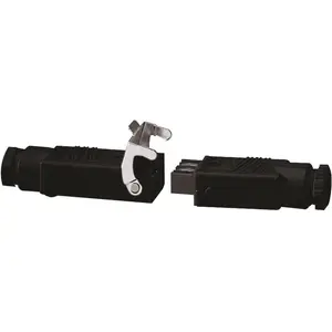 Connector kit Somfy Hirschmann 9701566, black, with safety clip