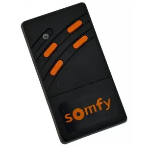 Transmitter & receiver Somfy 1841113 garage door opener accessory Black