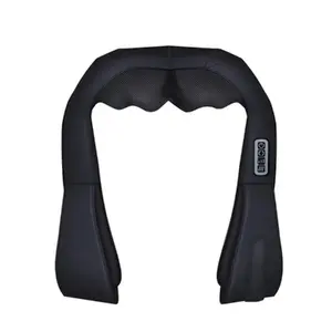 Daudzfunkcionāls masāžas ierīce Riff MNK-001 ar sildīšanu, ceļojumu un auto lādētāju, melna