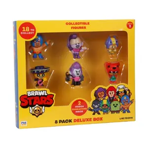 Collectible game figures p.m.i kids world BRAWL STARS S2 8-pack Deluxe Box Ver.B