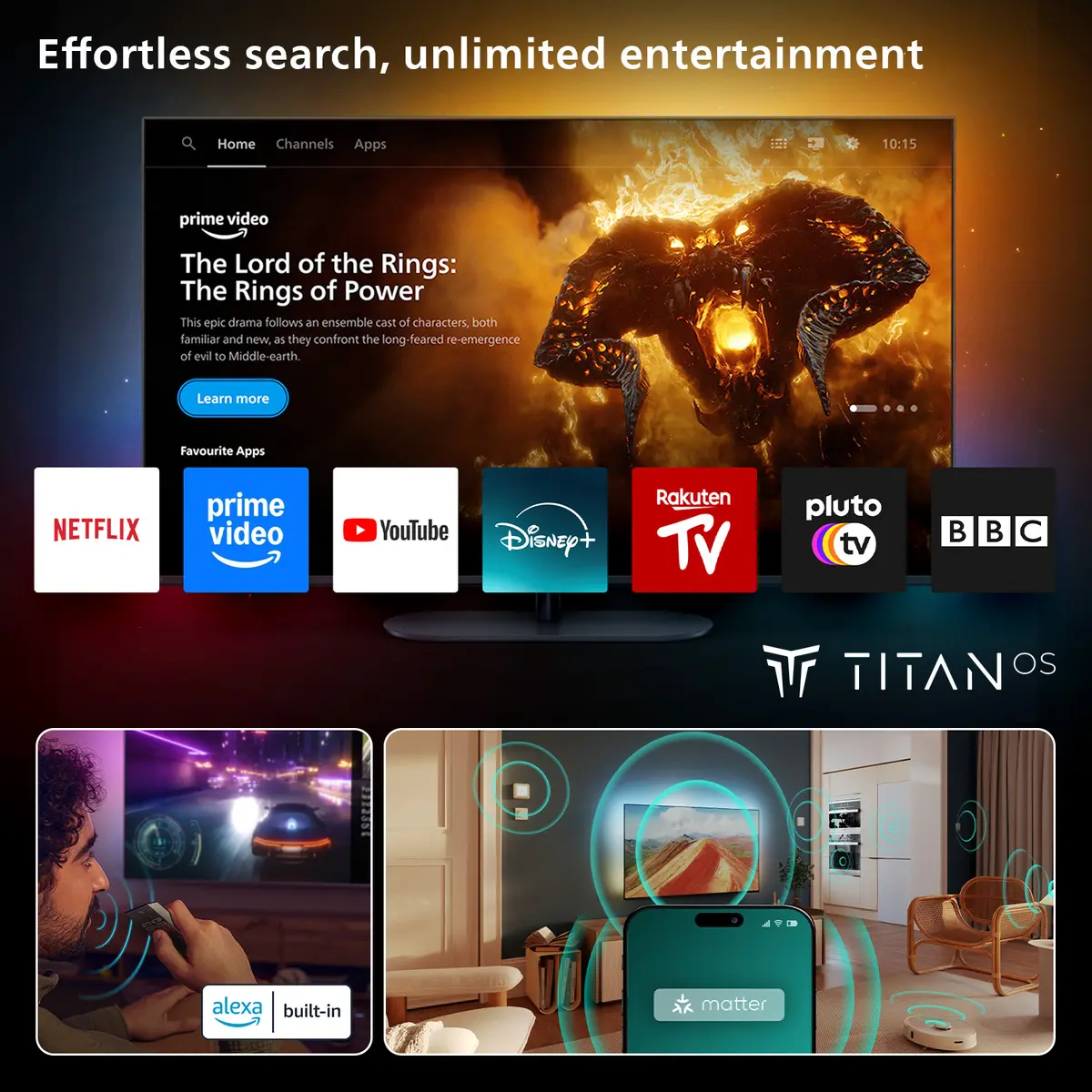 Телевизор Philips 43PUS8500/12 Smart TV 43 дюйма 4K QLED Photo 6