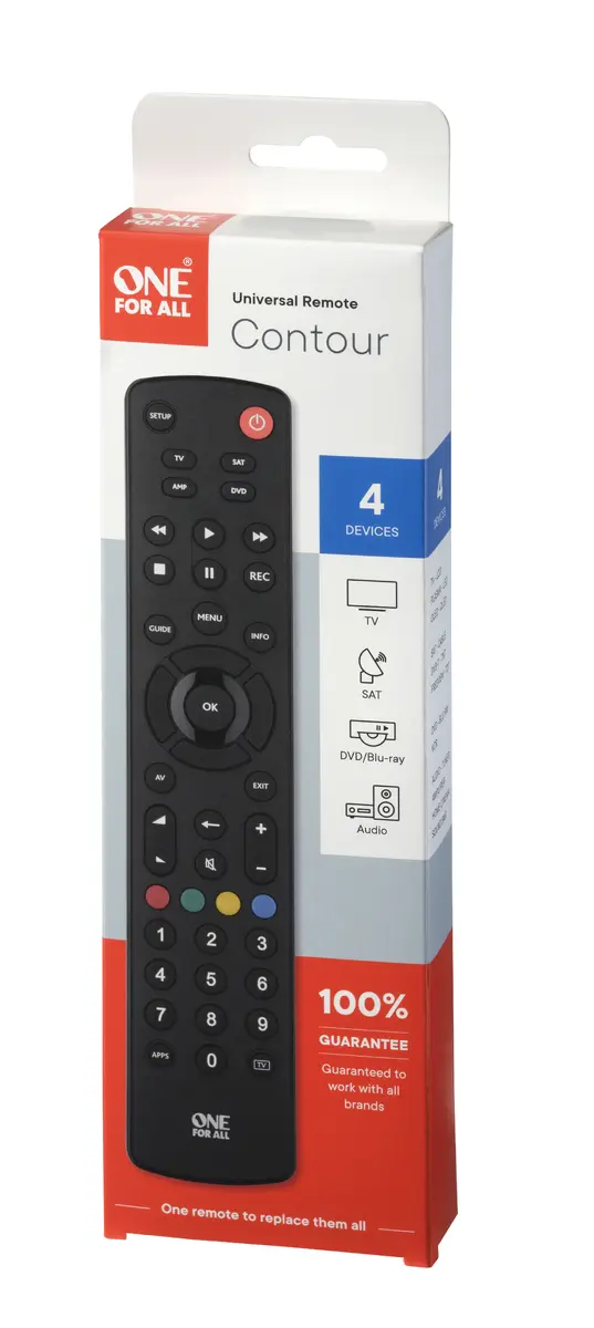 Универсальный пульт One For All Basic Contour 4 Photo 3
