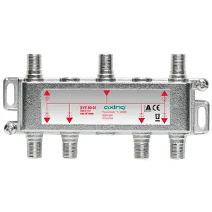 Cable splitter Axing SVE06001 75 Ω 5 - 2400 MHz