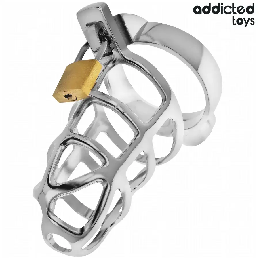 Металлическая клетка ADDICTED TOYS LOCKED D-242971 размер M Photo 2