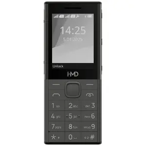 Mobile phone HMD 150 Music HMD Dual SIM Gray – basic feature phone with dual SIM, FM radio and music playback