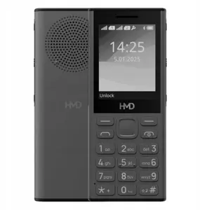 Mobile phone HMD 130 Music Dual SIM Gray – basic phone with music focus, Dual SIM
