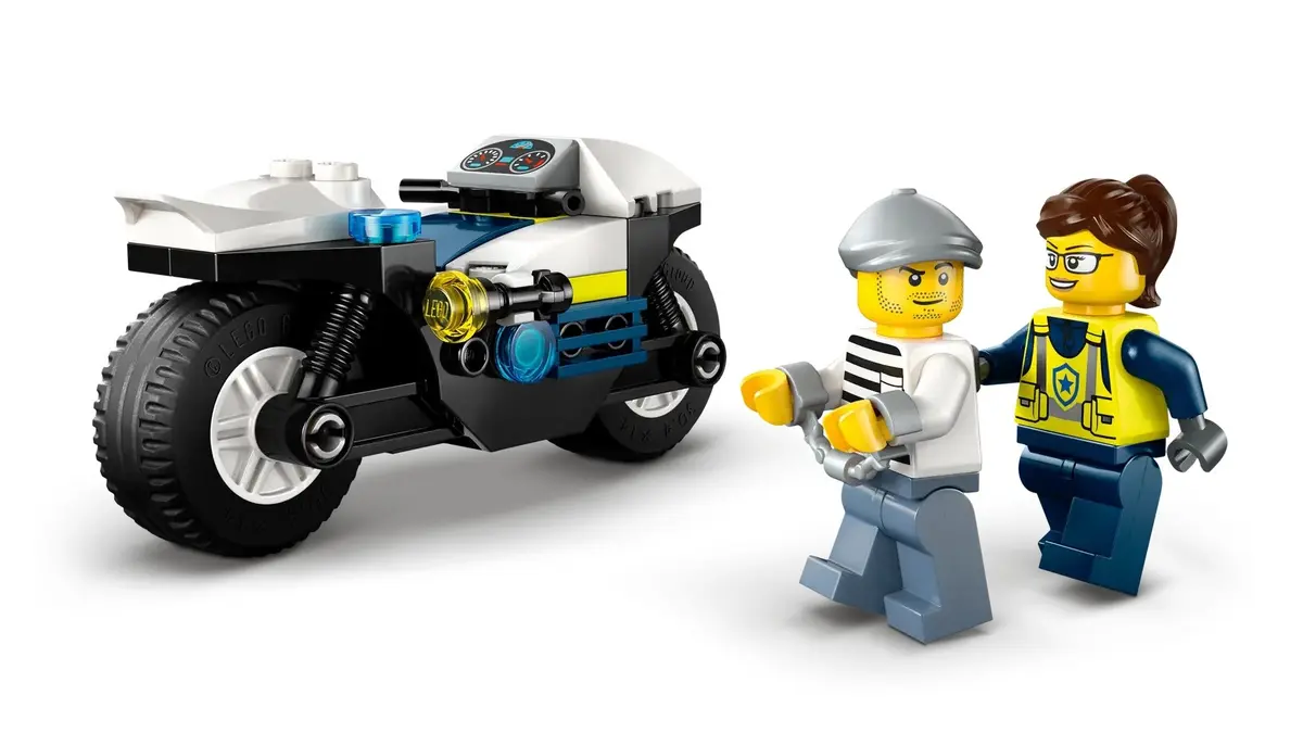 LEGO City Police Motorcycle Chase 60455 Photo 5