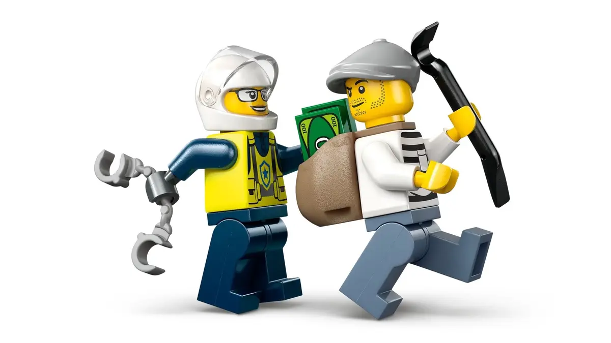 LEGO City Police Motorcycle Chase 60455 Photo 7