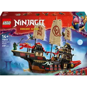 LEGO NINJAGO Temple Glider set 71848 — construction set, 2387 pieces, 6 minifigures, recommended age 14+