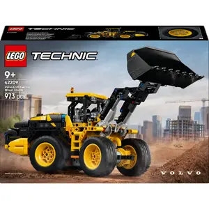 Construction toy LEGO Technic Volvo L120 Electric Wheel Loader model 42209, 973 pcs, for ages 9+, 140×110×350 mm