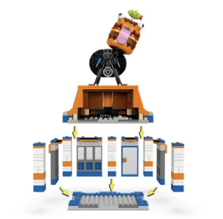 LEGO FORTNITE 77076 Durrr Burger Restaurant playset Photo 15