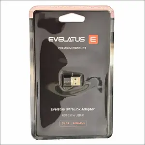 OTG‑адаптер Evelatus UltraLink EVEUOTGAUSB3.0 USB 3.0 → USB‑C 5V 3A