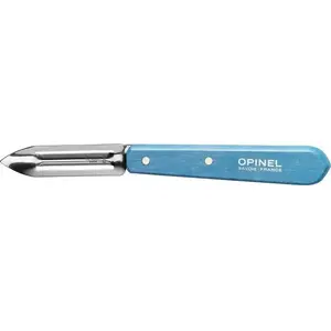 Mizojamā nazītājs Opinel Obieraczka Peelers Blue 115 — rokas dārzeņu un augļu mizotājs, kompakts