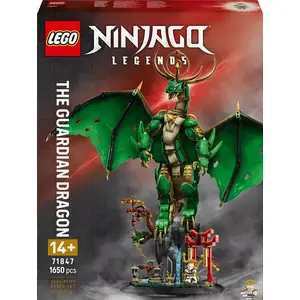 LEGO construction toy NINJAGO 71847 Guardian Dragon — 1650 pieces, movable wings, posable head, 1 minifigure, height 480 mm