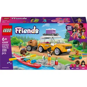 Construction toy LEGO Friends playset 42659 Adventure Trip with Friends, 220 pieces, 2 minifigures, ages 6+