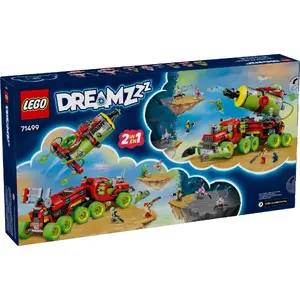 Construction toy LEGO 71499 Dreamzz Mateo's Spray Can Truck playset, small vehicle figure set