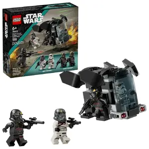 Конструктор LEGO Star Wars 75412 Death Trooper Night Trooper, 119 деталей, 4 минифигуры, модель 60×90×70 мм