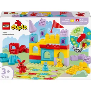 Toy building set LEGO DUPLO Castle Game 10450, 47 pieces, for ages 3+, height 320 mm