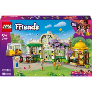 LEGO set LEGO FRIENDS 42671 Plant Café & Flower Shop playset with café and flower shop features