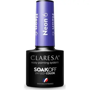 Гибридный (снятие замачиванием) неоновый лак Claresa 6,5 г от Claresa