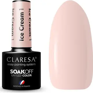 Hybrid Nail Polish Claresa Ice Cream 1 – 5 g (hybrid/gel lacquer)