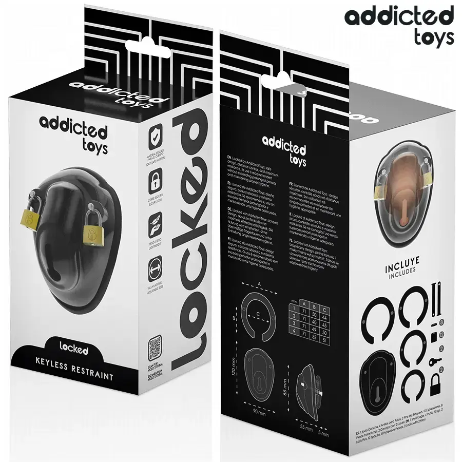 Клетка для члена ADDICTED TOYS LOCKED D-242961 Photo 6