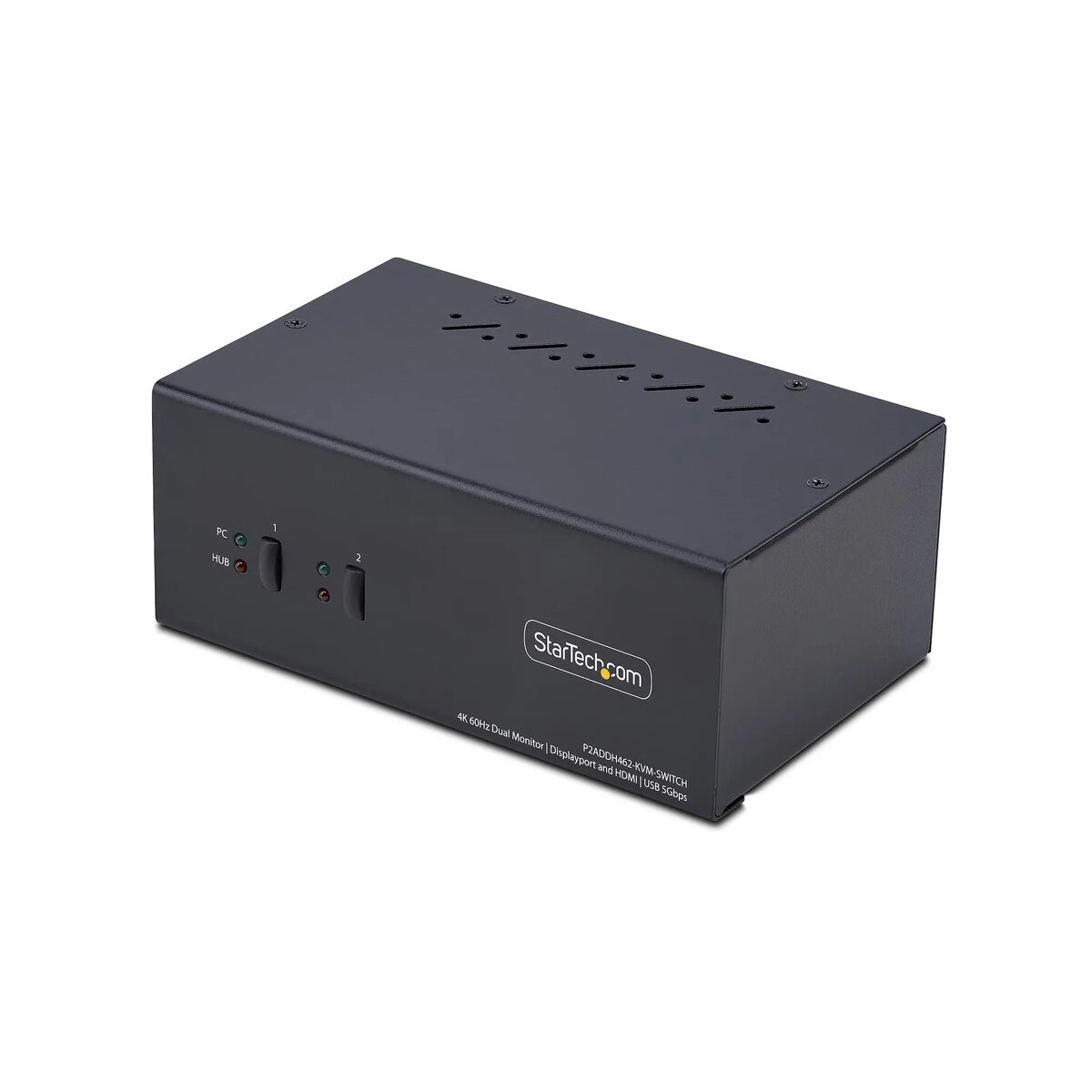 StarTech P2ADDH462-KVM-SWITCH 2-portu divu monitoru DisplayPort